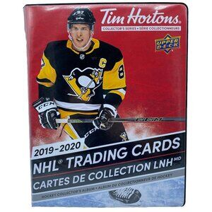 Tim Hortons 2019-2020 NHL Trading Cards & Hockey Collector’s Album Upper Deck